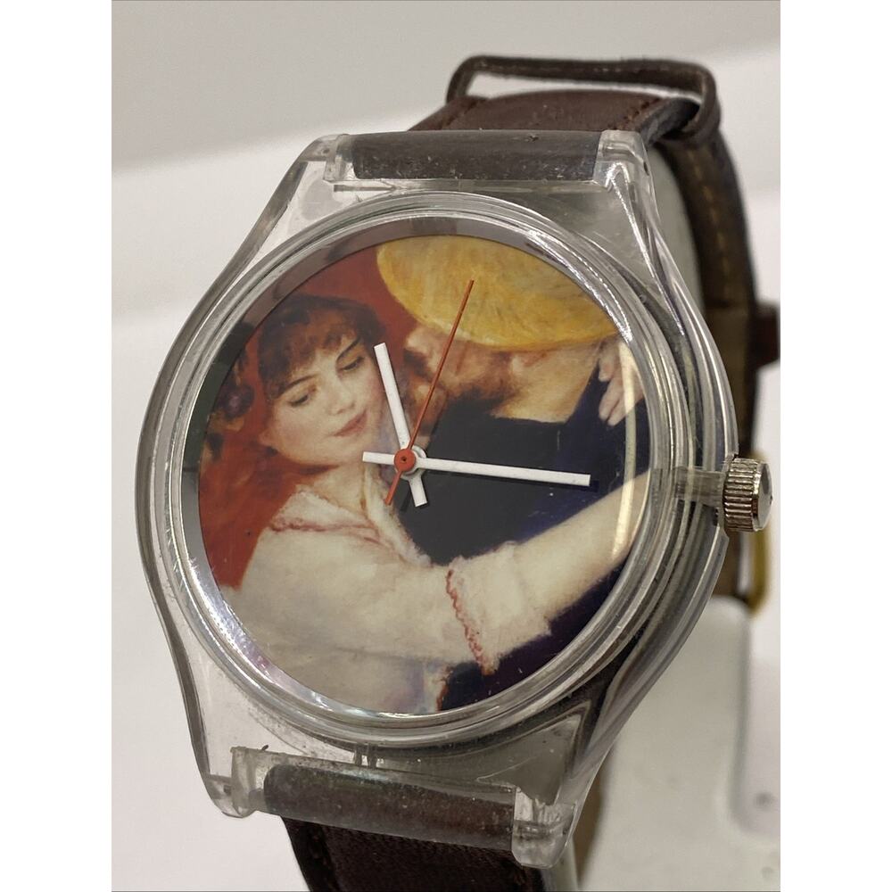 MFA Boston Art Watch Clear Case Works New Battery